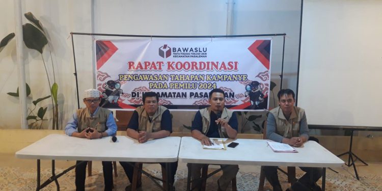 Panwascam Pasaleman :  PNS Harus Jaga Netralitas Pemilu 2024.