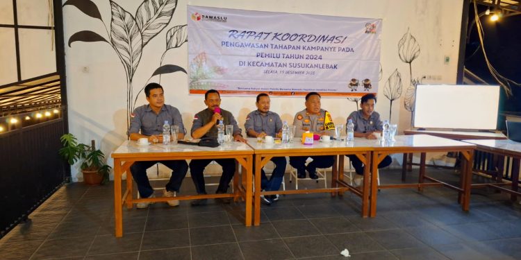 Sukseskan Pemilu 2024, Panwascam Susukanlebak Bimtek PKD se Kecamatan