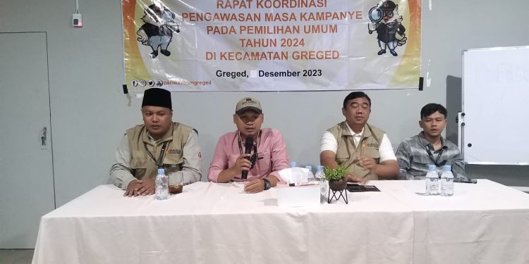 Panwascam Greged Akan Tingkatkan Kapasitas Pengawasan Masa Kampanye.