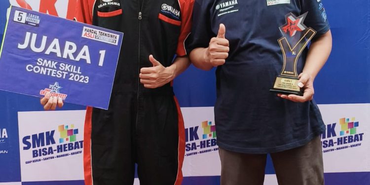 Finalis SMK Muhammadiyah LA Sabet Juara 1 Grade A “SMK Skill Contest Yamaha DDS 2 Jawa Barat 2023”