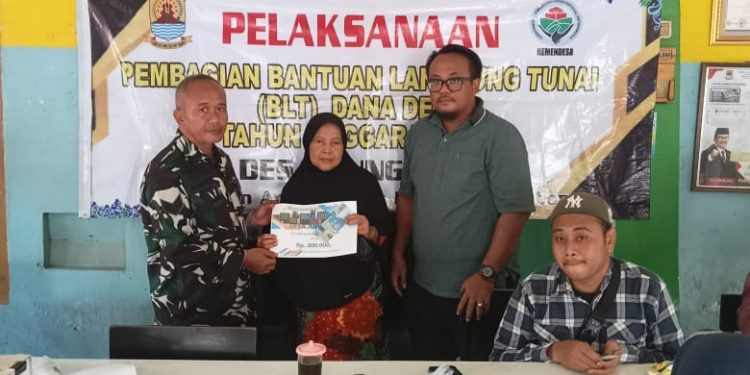 Desa Jungjang Salurkan BLT DD Triwulan 4 Untuk Bulan Oktober, November Dan Desember 2023