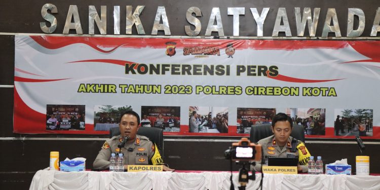 Catatan Akhir Tahun Polres Ciko, Trend JTP 2023 Turun, dibandingkan Tahun 2022