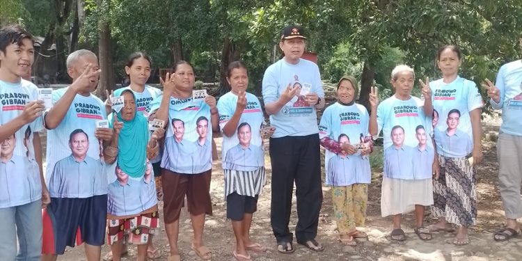 Temui Masyarakat, Daddy Rohanady Mensosialisasikan Prabowo – Gibran