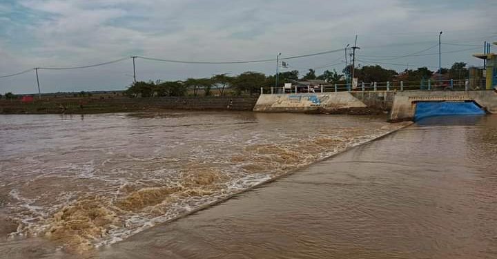 Bendungan Karet Kerta Jadi Tidak Berpungsi .