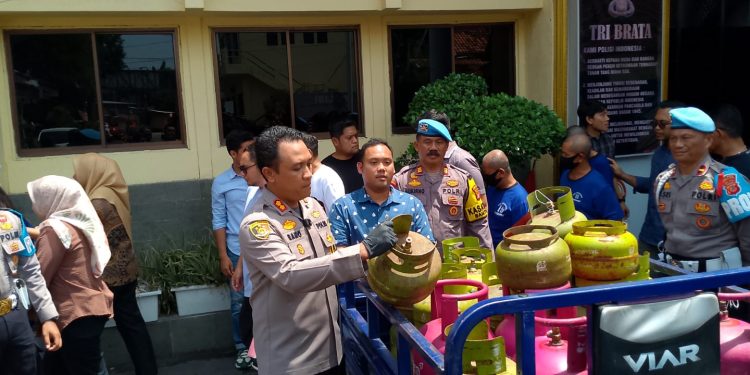 Oplos Gas Subsidi ke Non Subsidi, Satreskrim Polres Ciko Tangkap Tiga Pelaku