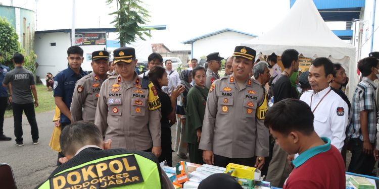 Polres Ciko Berikan Vitamin Kepada Petugas KPU