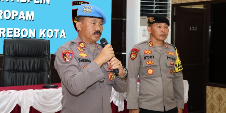Propam Polres Ciko Gelar Gaktibplin Para Personel