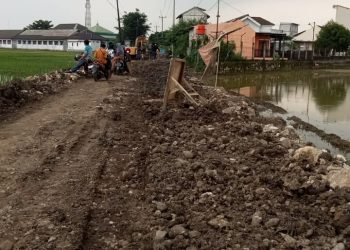 Warga Desa Jungjang Keluhkan Galian Pipa Yang Diduga Milik Perumda Air Minum Kabupaten Indramayu