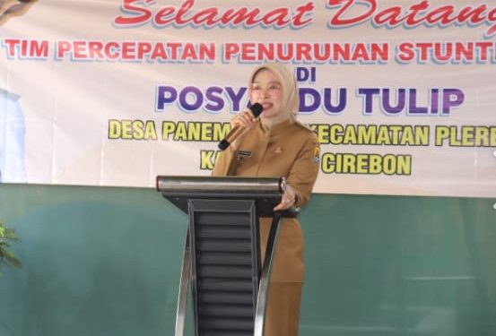 Monev Percepatan Penurunan Angka Stunting, Wabup Cirebon Minta Pihak Desa Hadir Dalam Penanganan Stunting