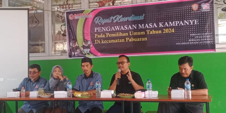 Sukseskan Pemilu 2024, Panwascam Pabuaran Siap Awasi Jalannya Kampanye
