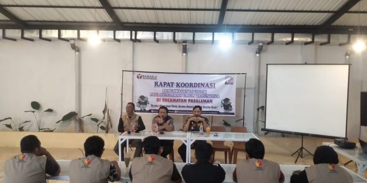 Gelar Rakor, Penwascam Pasaleman Perketat Pengawasan Kampanye