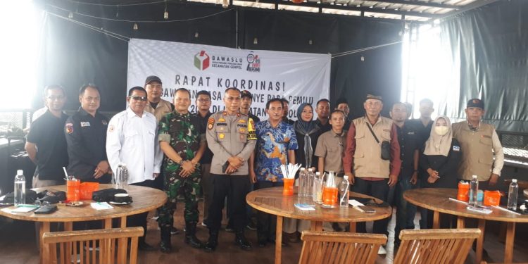 Dukung Demokrasi Adil, Panwascam Gempol Gelar Rakor Pengawasan Kampanye 2024