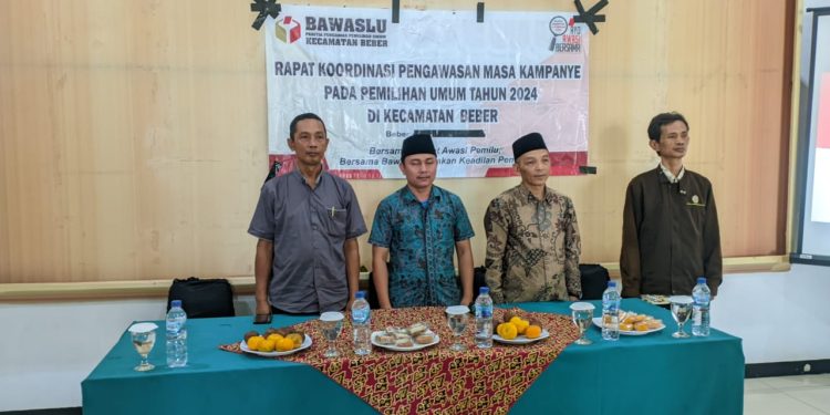 Hadapi Tahapan Kampanye Terbuka, Panwascam Beber Gelar Rakor Kawal Pemilu