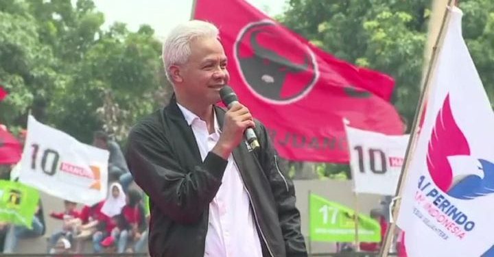 Kampanye di Cirebon, Ganjar Gaungkan Program Andalan