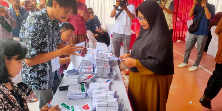KPU Kota Cirebon Gelar Simulasi Pencoblosan Pemilu 2024