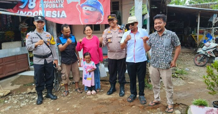 Berbagi Kasih Kapolsek Klangenan: Kepedulian Terhadap Anak Stunting