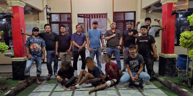 Puluhan Anggota Geng Motor Diamankan Polsek Losarang Indramayu