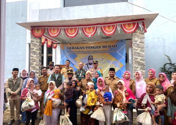 Serius Tangani Stunting, Polresta Cirebon dan Pemkab Cirebon Gelar Gerakan Pangan Murah.