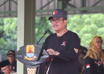Bupati Cirebon Imron Ingatkan Masyarakat Agar Datang ke TPS Tanggal 14 Februari dan Tidak Golput.