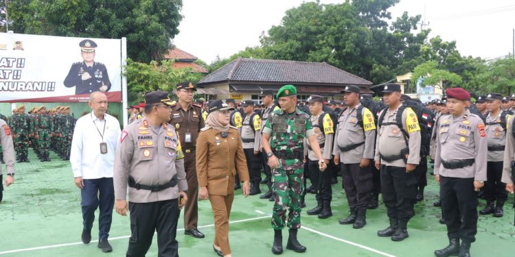 Amankan 5.316 TPS Pemilu 2024, Polres Indramayu Terjunkan Ratusan Personel  