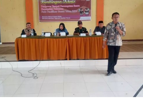 Bimtek Perhitungan Suara Penting! Ketua Panwascam Pabuaran Ingatkan PTPS untuk Waspada