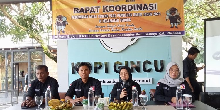 Masa Tenang Pemilu: Panwascam Sedong Beraksi Demi Ketaatan Aturan