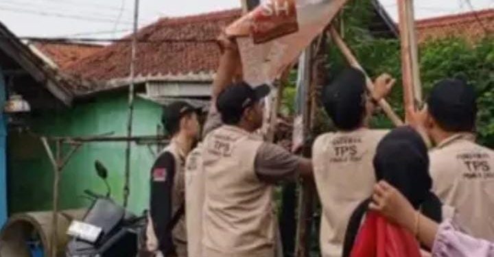 Masa Tenang, Panwascam Gegesik Turunkan APK 