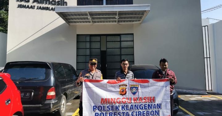 Polsek Klangenan Galakkan Minggu Kasih Bersama Warga Jemaat 