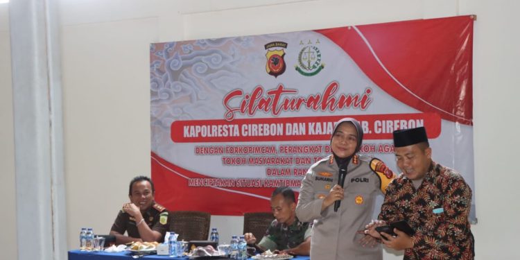 Silaturahmi Kamtibmas: Kolaborasi Antara Polisi, Militer, dan Kejaksaan di Ciwaringin