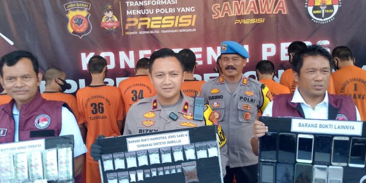 Rekor Terpecahkan! Polisi Cirebon Ungkap 15 Kasus Narkoba dalam Satu Bulan