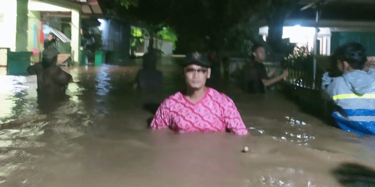 Ratusan Rumah di Desa Tuk Karangsuwung dan Desa Lemahabang Terendam Banjir
