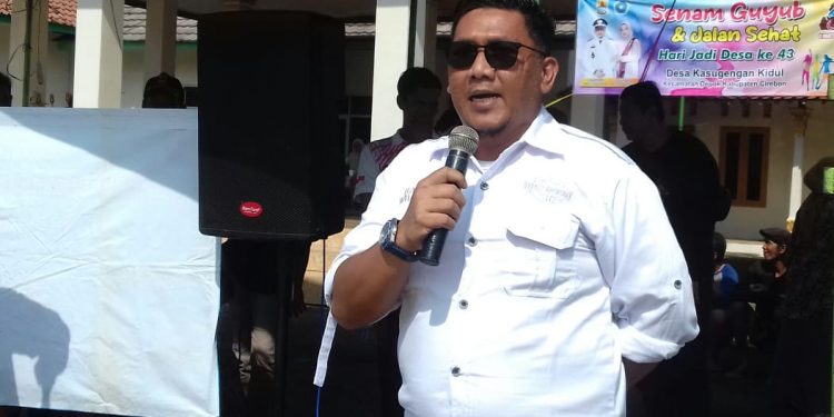 H. Yuki Eka Bastian Apresiasi Dan Buka Turnamen Bola Volly Hari Jadi Desa Kasugengan Kidul Ke 43 Tahun