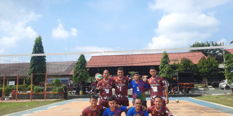 Turnamen Bola Volly Danyon Cup 2024 Antar Kompi, Kompi 1 Sabet Juara 1