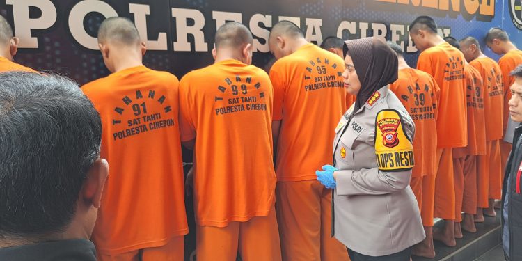 Satresnarkoba Polresta Cirebon Berhasil Mengungkap 10 Kasus Narkoba Selama Februari 2024