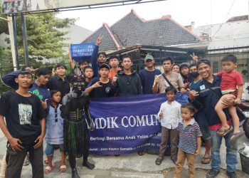 Pemuda Samdik Comunity Kembali Beraksi, Ratusan Bungkus Makan Takjil Dibagikan