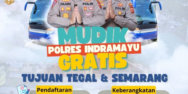 Polres Indramayu Sediakan Layanan Mudik Gratis, Calon Pemudik Agar Menghubungi Nomor Ini