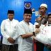 Iftar Ramadhan 1445 H, PWI dan IKWI Indramayu Serahkan Santunan