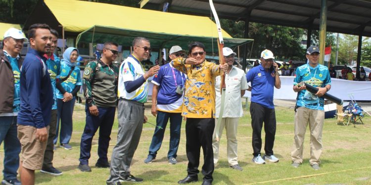 Pj Sekda Membuka Caruban Nagari Archery Open Tournament 2024