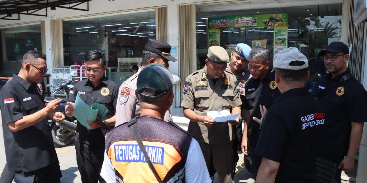 Satgas Saber Pungli UPP Kota Cirebon Gelar Razia Calo dan Jukir Liar