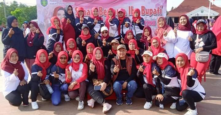 Para Isteri Camat Siap Wujudkan Visi Indramayu Bermartabat 