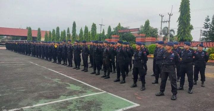 Brimob Kompi 1 Yon C: Menyemangati Pagi Demi Kesiapsiagaan yang Lebih Optimal