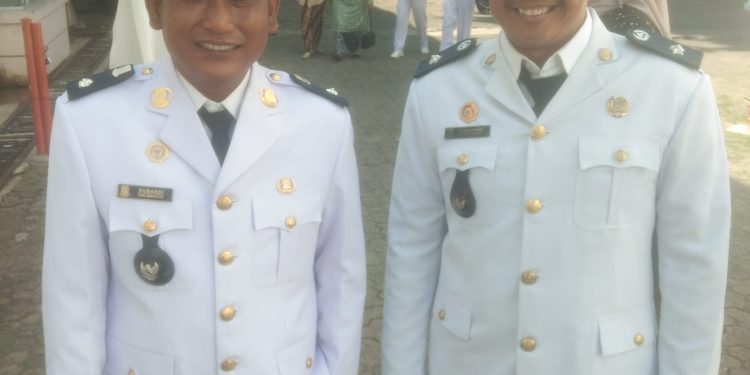 Subandi kuwu Desa Gebang ilir Kecamatan Gebang ucap Syukur atas penambahan masa jabatan kuwu