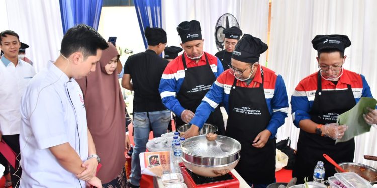 Sehat dan Bugar Dengan Makanan Sehat, RU VI Gelar Kompetisi Memasak Berbahan Ikan