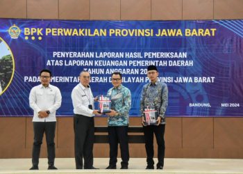 BPK RI Ganjar Kabupaten Cirebon Raih WTP Kesembilan Kali Berturut-Turut.