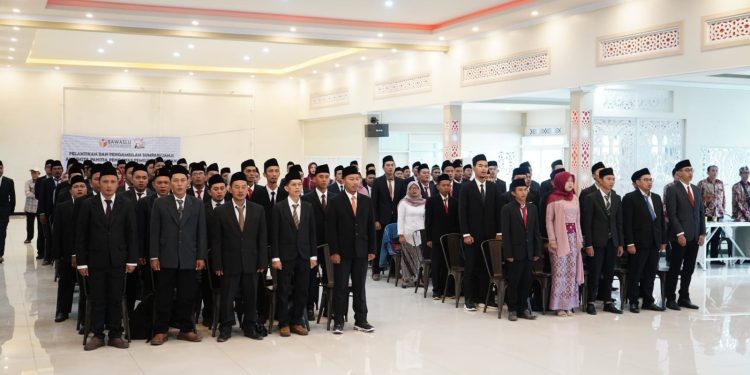 93 Anggota Panwascam Dilantik, Harus Berintegritas dan Kredibel