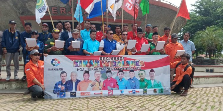 Jelang Pilkada 2024, Sembilan Partai Non Parlemen di Indramayu Bentuk Koalisi Kirab Wiralodra