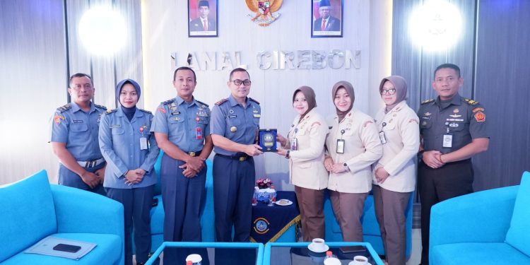 Danlanal Cirebon Terima Kunjungan Tim Pusrehab Kemhan RI untuk Penyandang Disabilitas TNI dan PNS