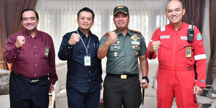 Kunjungan Kerja Perdana Dandim Indramayu Yanuar Setyaga ke Kilang Balongan