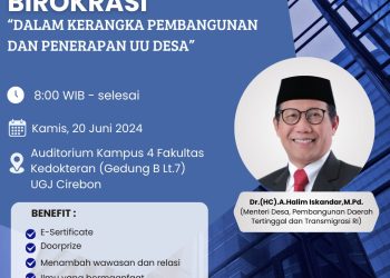 Seminar Kepemimpinan Dalam Birokrasi UGJ: Transformasi Pemimpin Menuju Pembangunan Desa