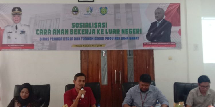 Pemerintah Kabupaten Indramayu Dukung kegiatan Sosialisasi Pencegahan  Pemberangkatan CPMI Yang  Non Prosedural 